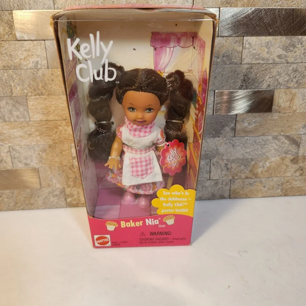 Mattel Kelly Club Baker Nia Doll 2000 Collector Series 24605 NIB Vintage Barbie
